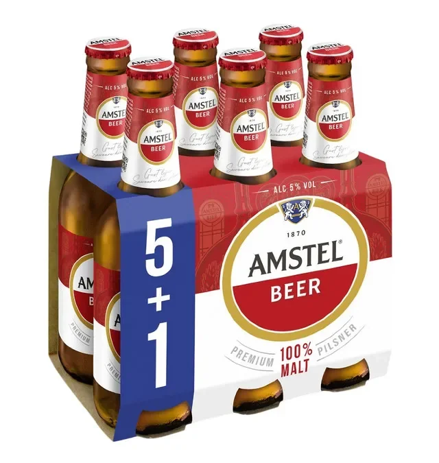 Amstel Bere Blonda 5 1x330ml