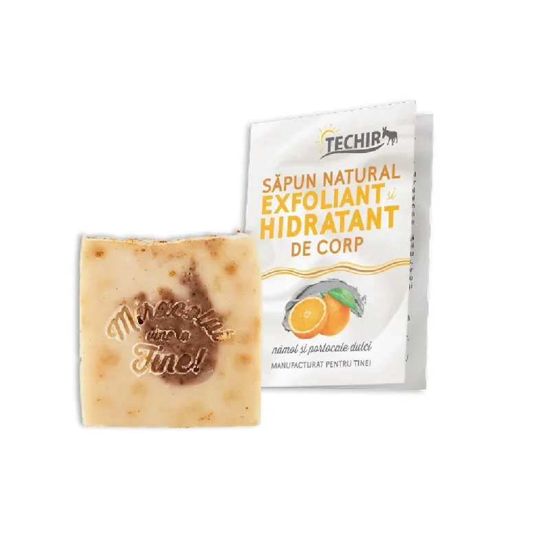 Techir Sapun Exfoliant Hidratant Corp Natural 110g