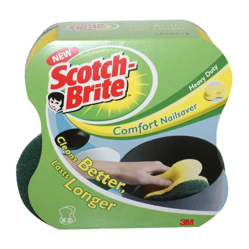 SCOTCH BRITE Brite Bureti Caneluri Ergonomici 2buc