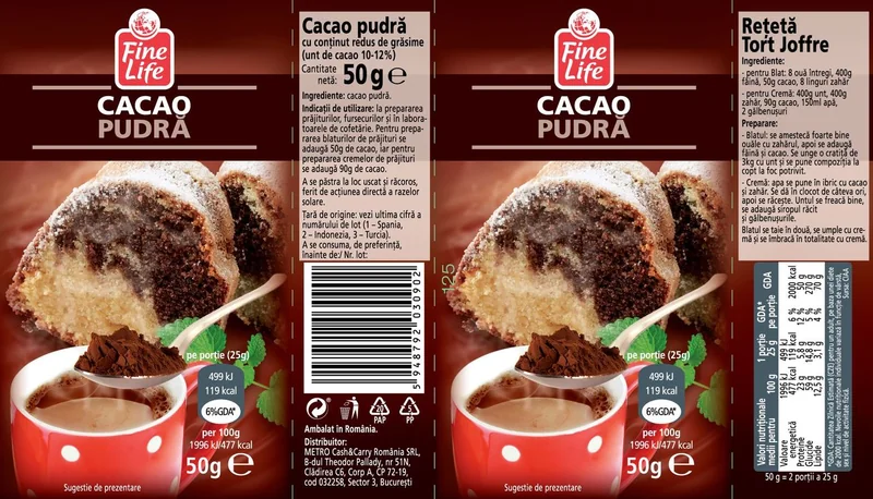 FINE LIFE Life Cacao 50g