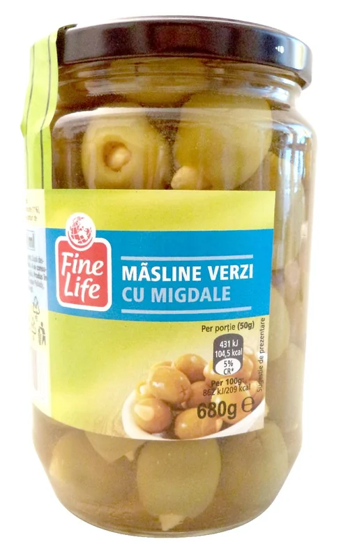 FINE LIFE Life Masline Verzi Migdale Green 420g