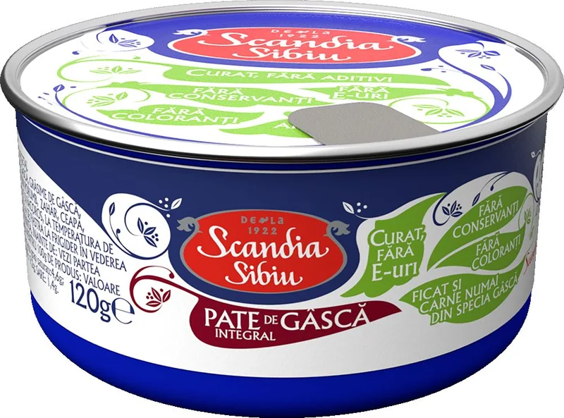 SCANDIA SIBIU Sibiu Pate Gasca 6x120g