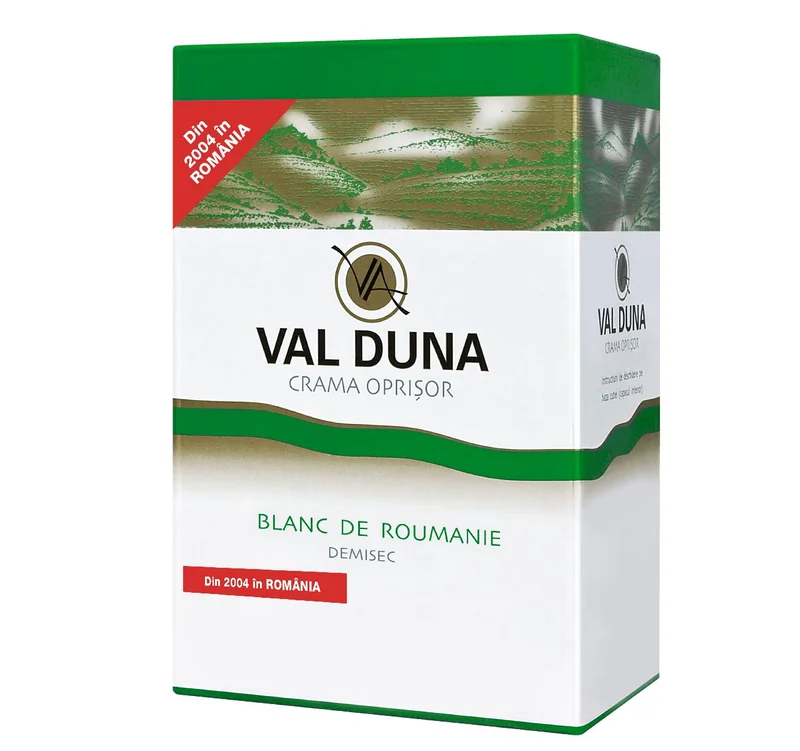 VAL DUNA Duna Crama Oprisor Blanc Roumanie Vin Alb Demisec 10000ml