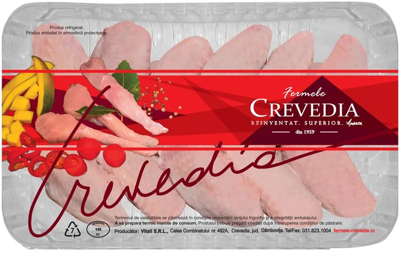 Fermele Crevedia Aripi Pui Varf Pasare kg