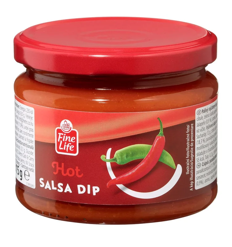 FINE LIFE Life Sos Dip Salsa Hot 315g