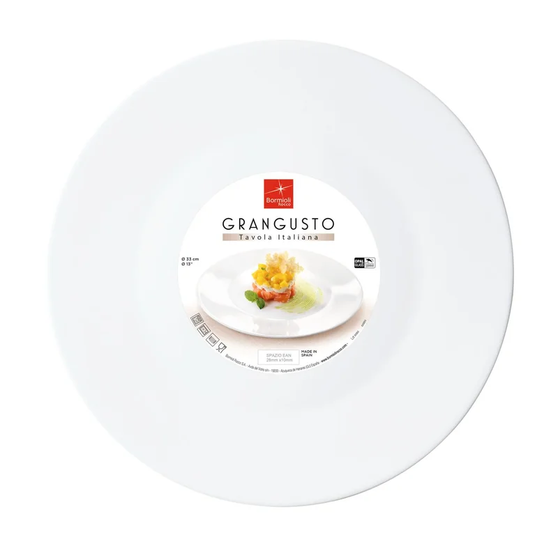 BORMIOLI ROCCO Rocco Grungusto Farfurie Intinsa Opal Cm 33cm 799g