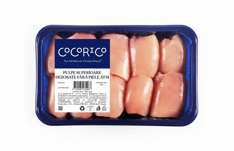 COCORICO Pulpe Superioare Pui Dezosate Piele Fara_os Pulpa Fara_piele Pasare 650g