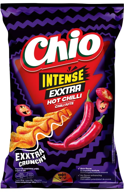 CHIO Chips Extra Intens Chilli Iute 120g