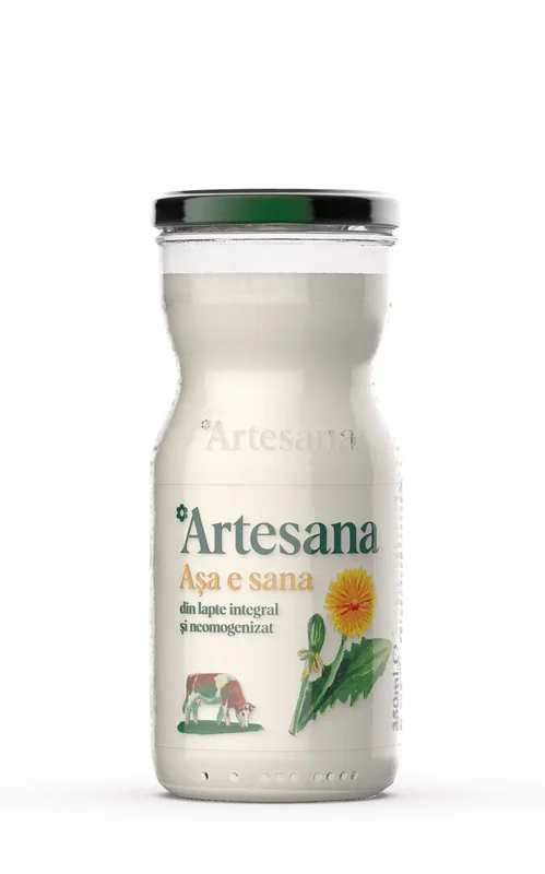 Artesana Sana Lapte Vaca Min 3.5% 350ml