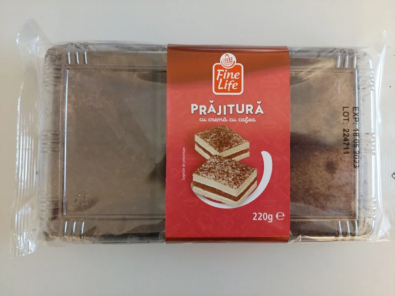 FINE LIFE Life Prajitura Cream Cafea 220g