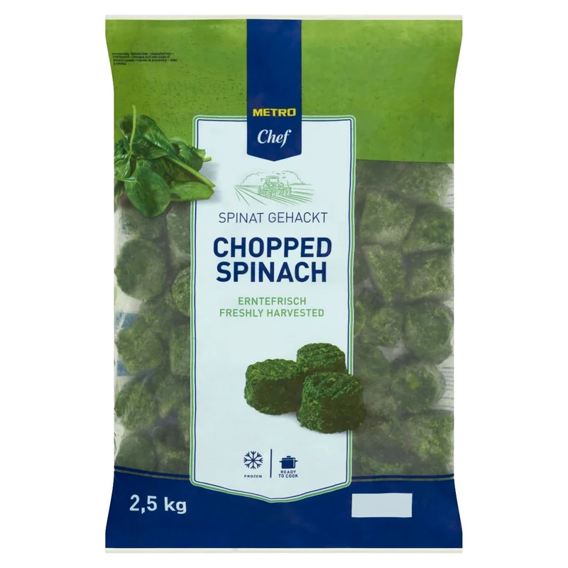 METRO CHEF Spanac Tocat 2500g