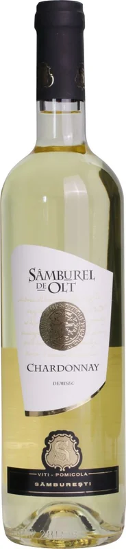 DOMENIILE SAMBURESTI Samburesti Samburel Olt Chardonnay Vin Alb 750ml