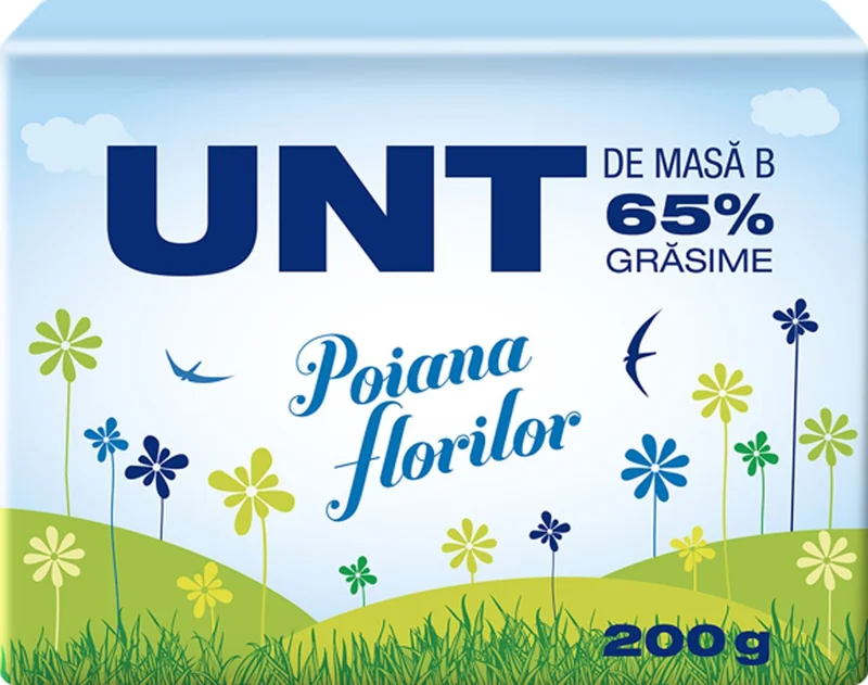 POIANA FLORILOR Florilor Unt Grasime 65% 200g