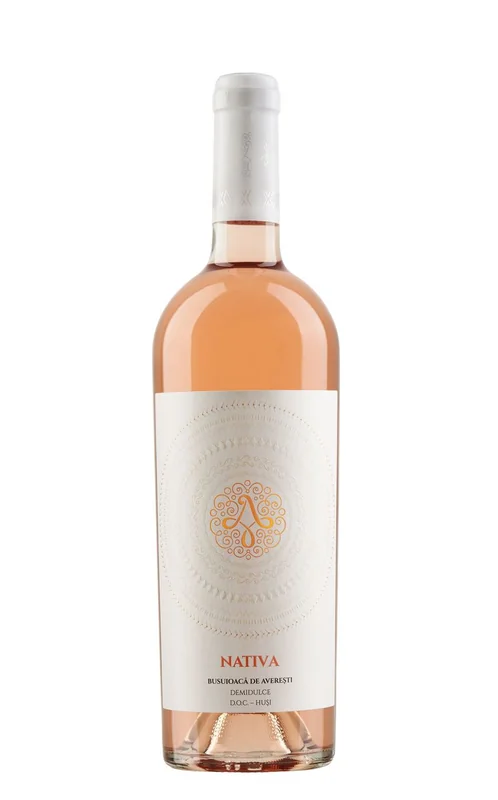 DOMENIILE AVERESTI Averesti Nativa Busuioaca Vin Rose Demidulce 750ml