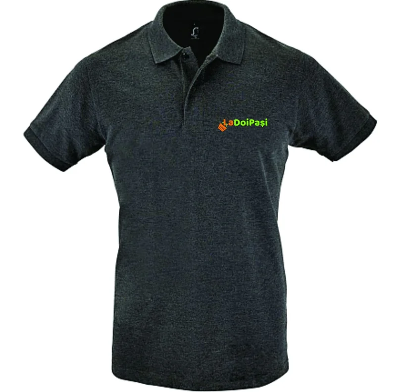 LA DOI PASI Ladoipasi Tricou Guler Dama XL Femei 180g
