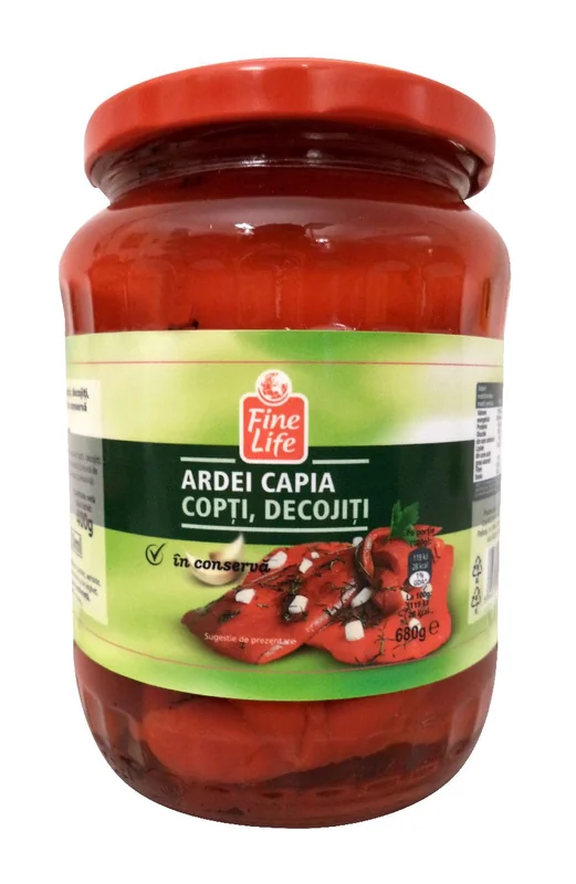FINE LIFE Life Ardei Copti Decojiti 680g