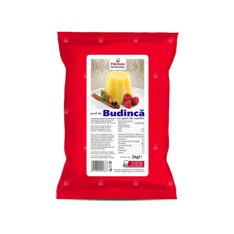 PAKMAYA PROFESIONAL Profesional Budinca Vanilie 1000g