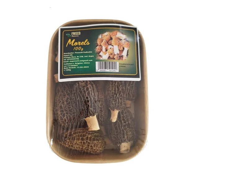 FRISCO MUSHROOMS Mushrooms Ciuperci Morels 100g