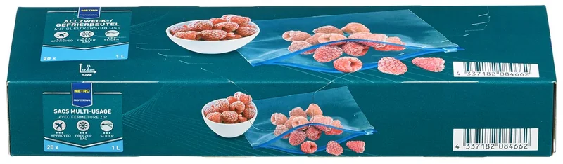METRO PROFESSIONAL 20 Pungi Ziplock Punga 20buc