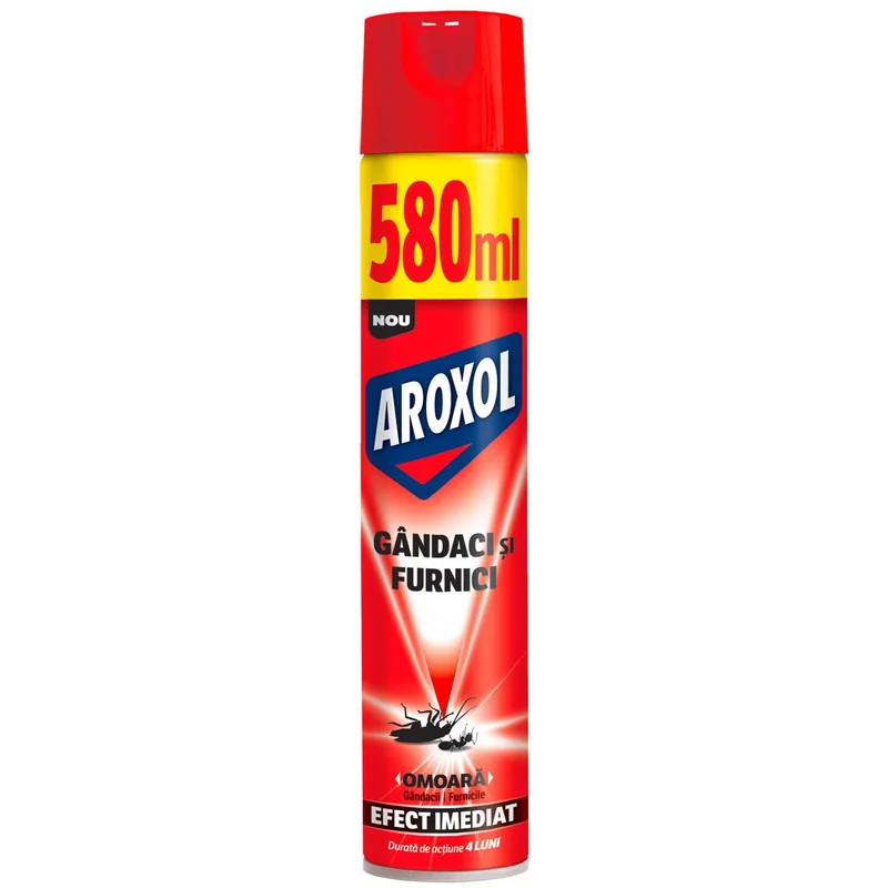 AROXOL Spray Impotria Gandacilor Furnicilor 580ml