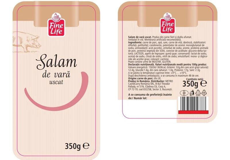 FINE LIFE Life Salam Vara Uscat 350g