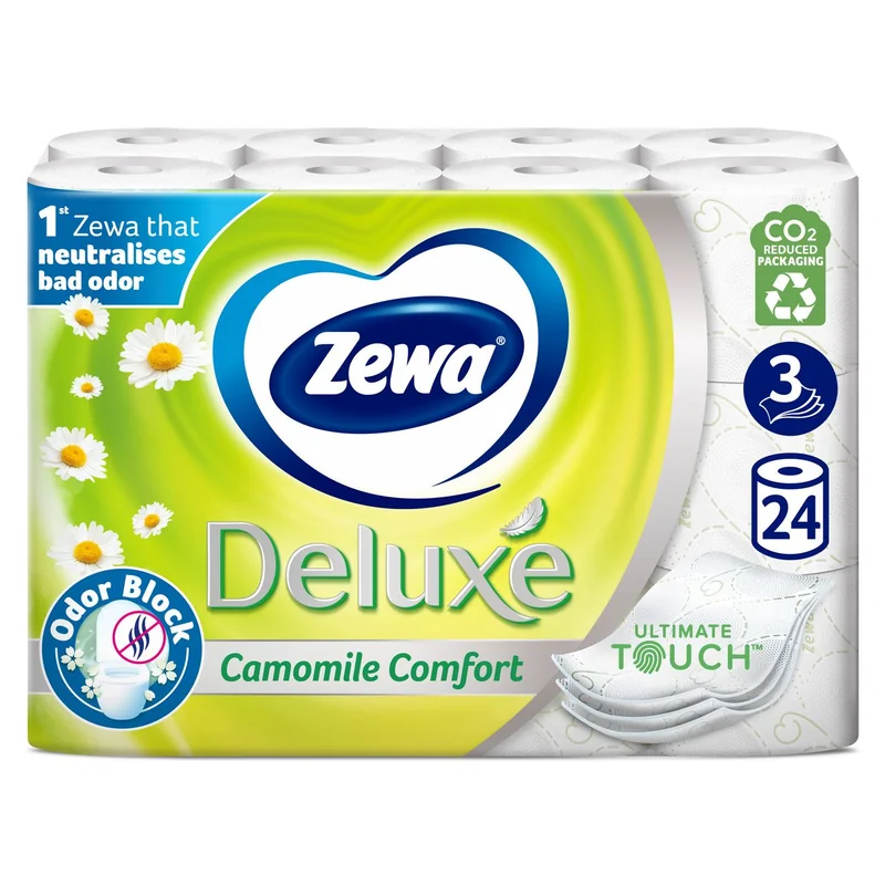 ZEWA Deluxe Hartie Igienica Musetel Straturi 24buc