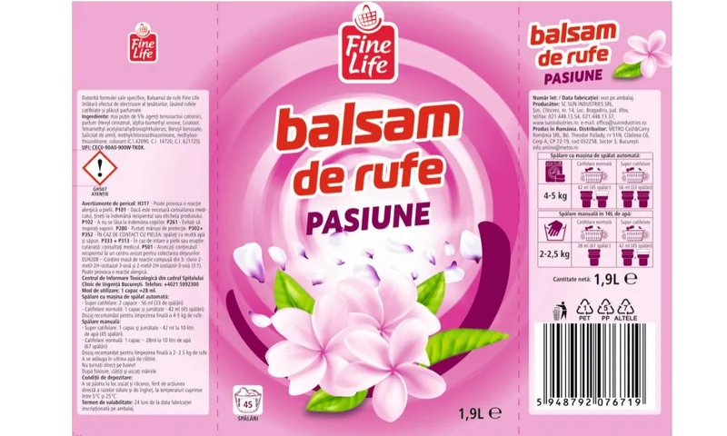 FINE LIFE Life Balsam Rufe Pasiune 1900ml