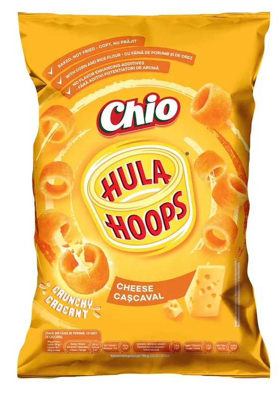 CHIO Hula Hoops Inele Cascaval 70g