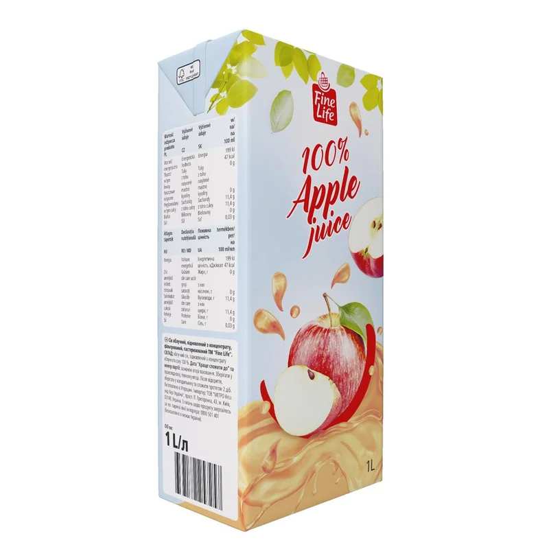 FINE LIFE Life Suc Mere Tetra Pak 1000ml