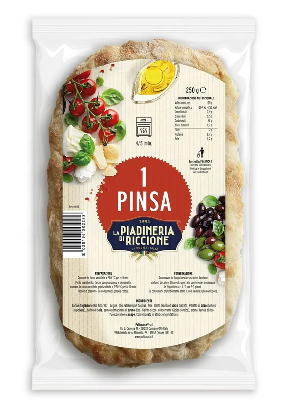 LA PIADINERIA DI RICCIONE 1 Pinsa 250g