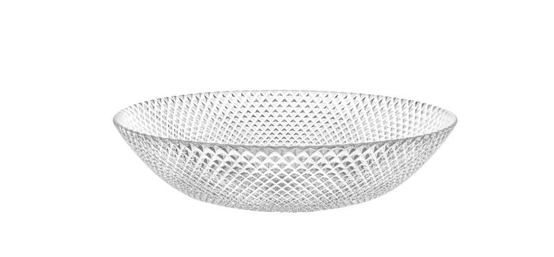 AGORA Pixel Set Farfurii Adanci Cm Sticla Farfurie 20cm 1212g