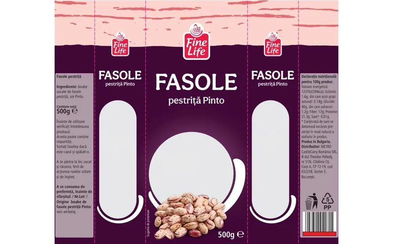 FINE LIFE Life Fasole Pestrita 500g