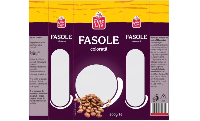 FINE LIFE Life Fasole Colorata 500g