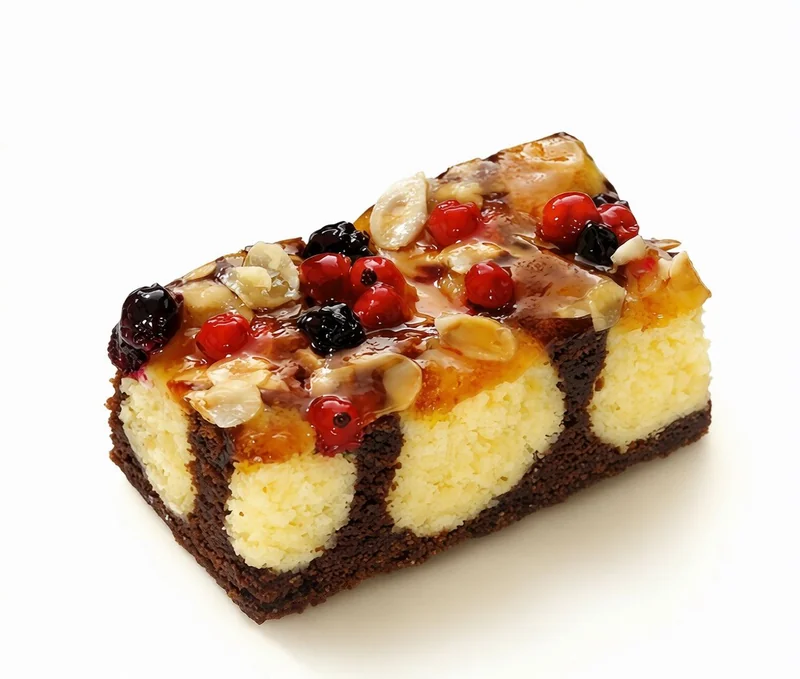 PATISSERIE DU CHEF Du Chef Tort Ciocolata Fructe Padure Migdale Portii 2300g