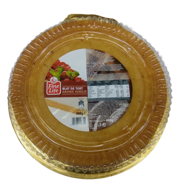 FINE LIFE Life Blat Tort Vanilie 400g