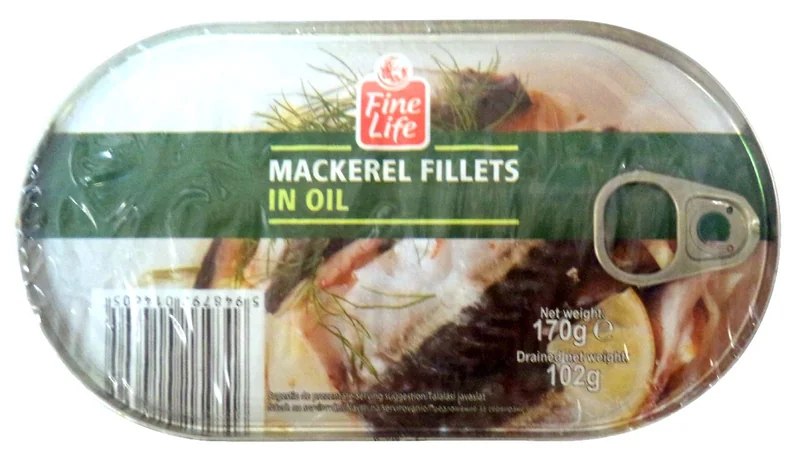 FINE LIFE Life Macrou File Ulei 3x170g