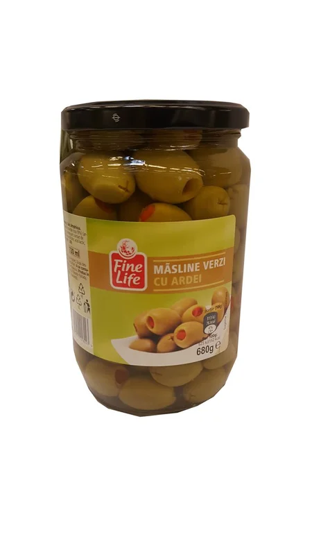 FINE LIFE Life Masline Verzi Ardei Green 420g