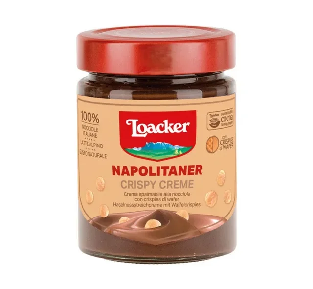 Loacker Cream Tartinabila Alune Napolitane Crocante Crispy 270g