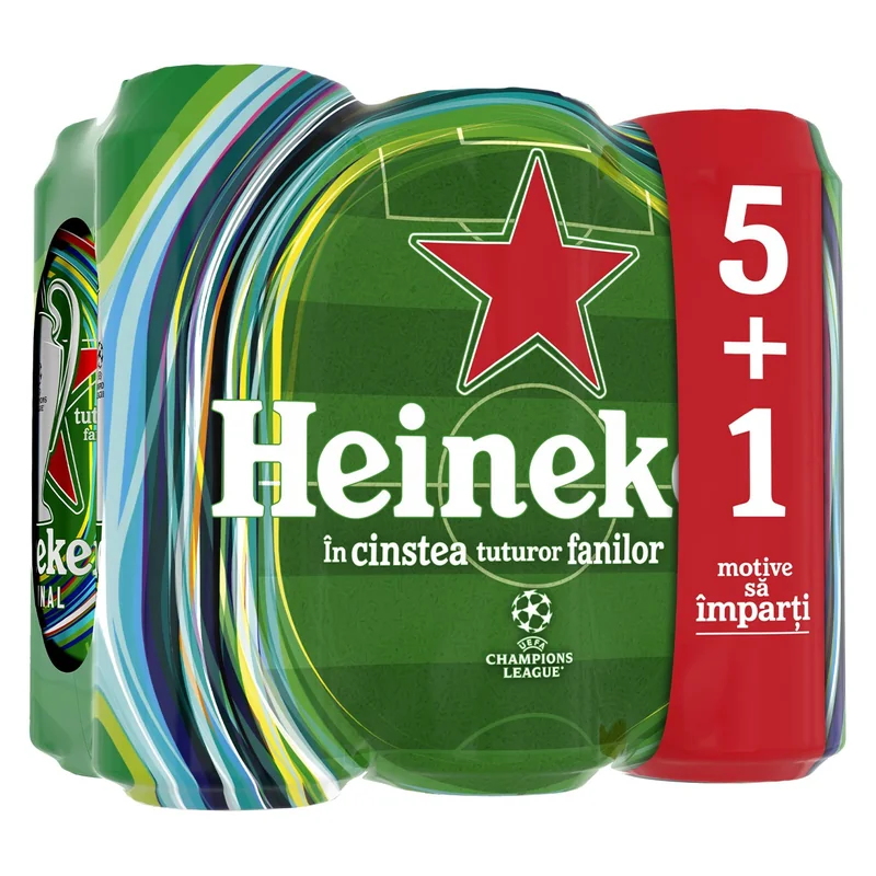 Heineken Bere Blonda Alc6x500ml5 Garantie Leix 5% 3140ml