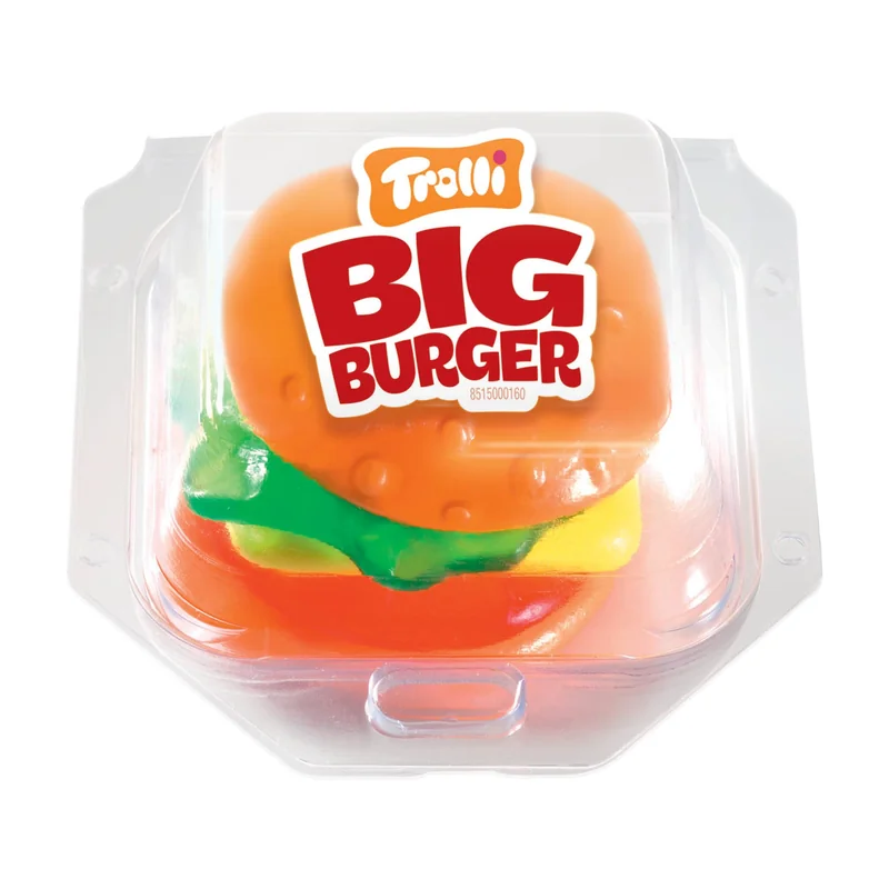 Trolli Big Burger Jeleu Fructe Forma 50g
