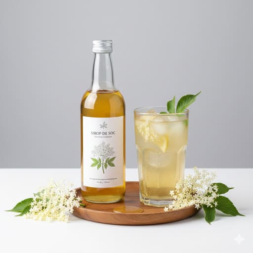 Gradina Bunicii Bunicii Sirop Soc 700ml