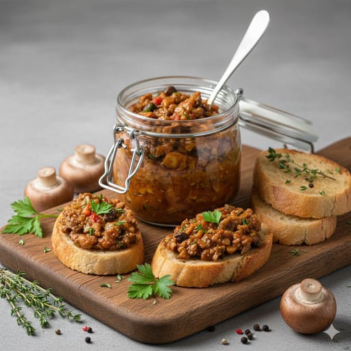 Gradina Bunicii Bunicii Zacusca Ciuperci 300g